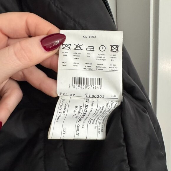 Loro Piana for Harry Rosen Storm System Coat Made in Italy sz IT 46 / US XS - Picture 10 of 11